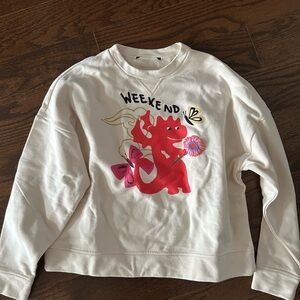 Weekend Max Mara Cotton Graphic Sweatshirt size XS